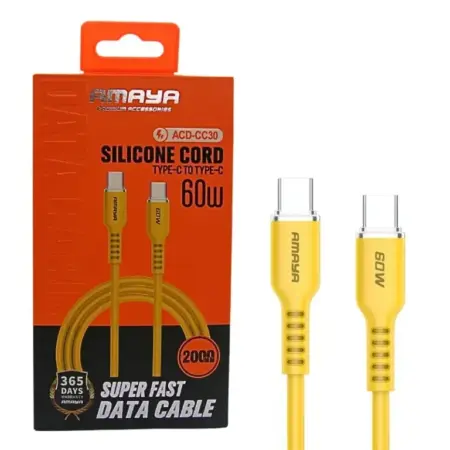 Amaya ACD-CC77 60W Type-C to Type-C Data Cable Price in Kenya