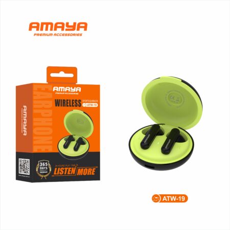 Amaya ATW-19 Wireless Earbuds Price in Kenya-01