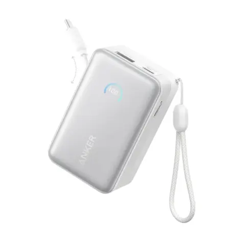 Anker Nano Power Bank 10K 45W Built-In Retractable USB-C Cable Price in Kenya-1