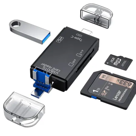 Multifunction 6 in 1 OTG SD Card Reader Price in Kenya